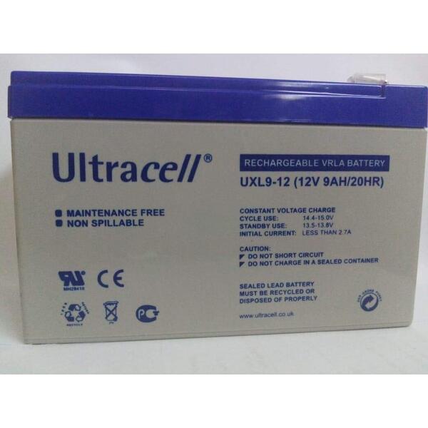 Acumulator UPS UXL9-12 VRLA Ultracell 12V 9Ah Long Life