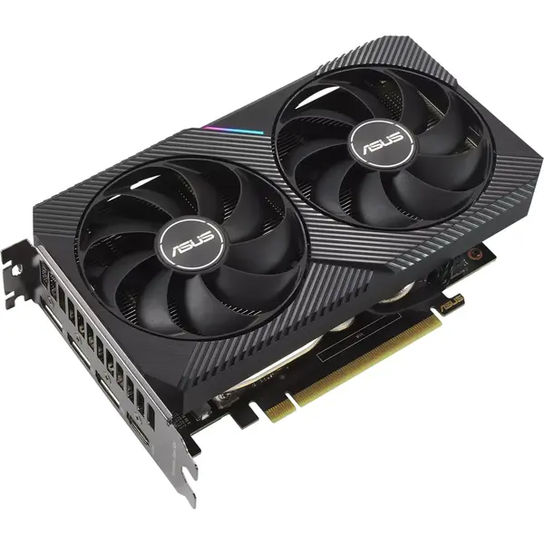Placa video Asus DUAL GeForce RTX 3060 Ti V2 MINI OC Edition 8GB GDDR6 256 bit