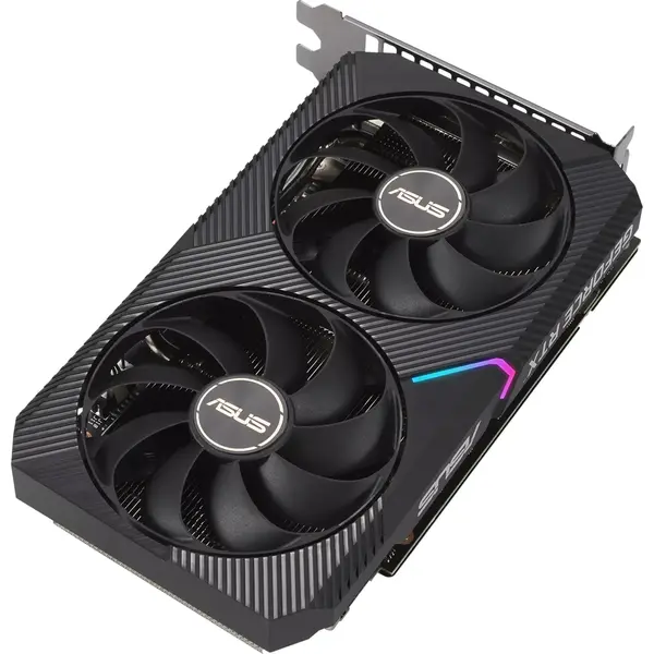 Placa video Asus DUAL GeForce RTX 3060 Ti V2 MINI OC Edition 8GB GDDR6 256 bit