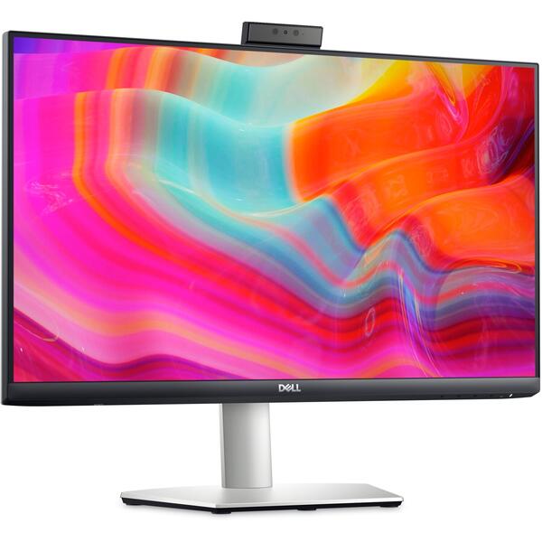 Monitor videoconferinta Dell S2422HZ 23.8 inch FHD IPS 4 ms 75 Hz Webcam USB-C