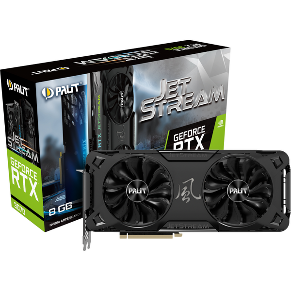 Placa video Palit GeForce RTX 3070 JetStream LHR 8GB GDDR6 256 Bit