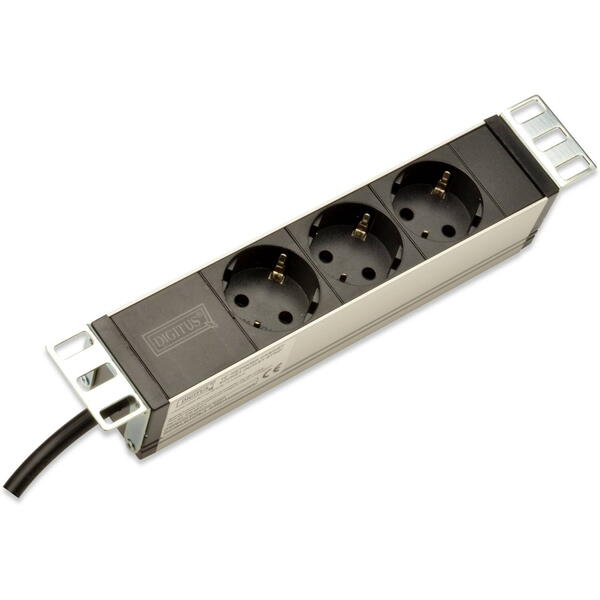 PDU Digitus Professional DN-95411 3x Schuko Cablu 2m