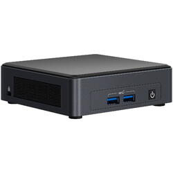 Mini PC Next Unit of Computing NUC11TNKi3, Intel Core i3-1115G4, 2x DDR4 64GB max, M.2 SSD, Wi-Fi, Bluetooth, HDMI