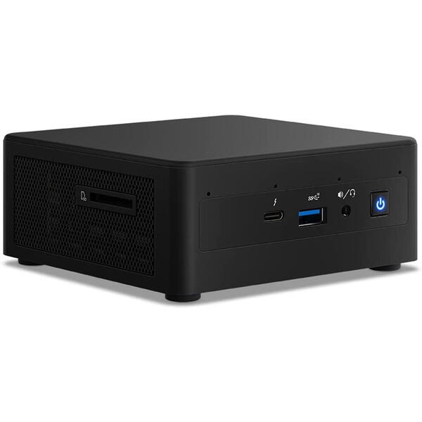 Mini PC NUC11PAHi3 Intel Core i3-1115G4, DDR4 3200MHz, 1x M.2, Intel UHD Graphics, Negru