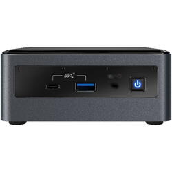 NUC10I7FNHN2, Core i7-10710U 1.1GHz, 2x DDR4 64GB max, M.2 SSD, HDD 2.5 inch, Wi-Fi, Bluetooth, HDMI