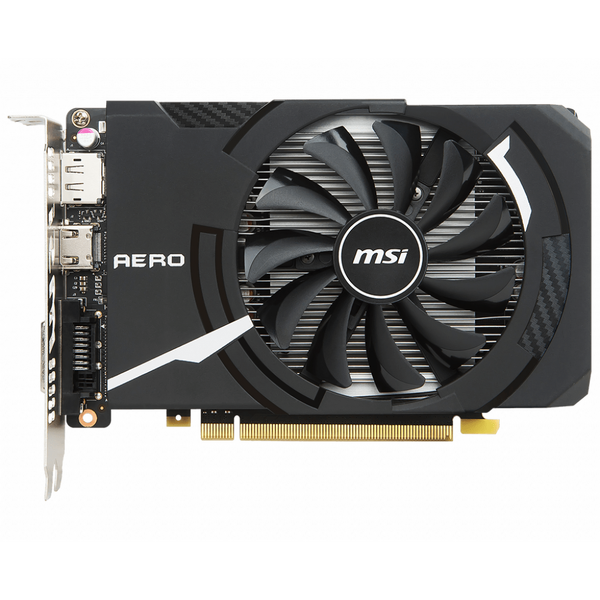 Placa video MSI GeForce GTX 1050 Ti AERO 4GB GDDR5, 128-bit