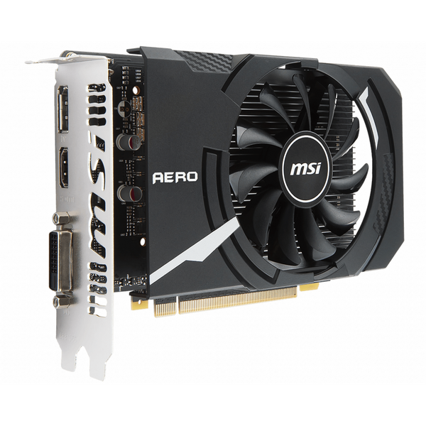 Placa video MSI GeForce GTX 1050 Ti AERO 4GB GDDR5, 128-bit