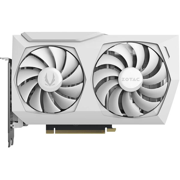 Placa video Zotac GeForce RTX 3060 AMP White Edition LHR 12GB GDDR6 192 bit