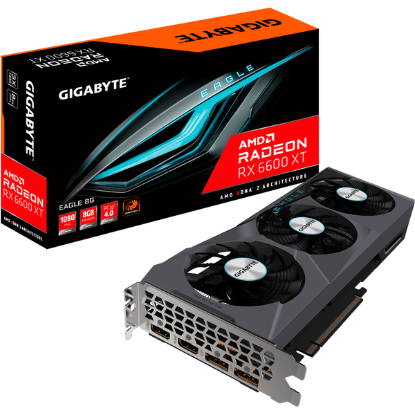 Placa video Gigabyte Radeon RX 6600 XT EAGLE 8GB GDDR6 1‎28 bit