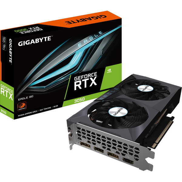 Placa video Gigabyte GeForce RTX 3050 EAGLE LHR 8GB GDDR6 128 bit