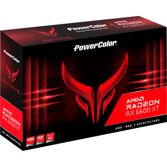 Placa video PowerColor Radeon RX 6600 XT Red Devil 8GB GDDR6 1‎28 bit