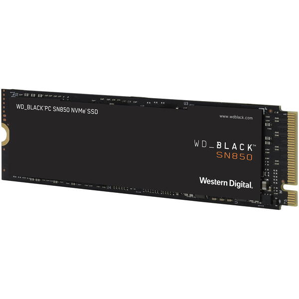 SSD WD Black SN850 1TB PCI Express 4.0 x4 M.2 2280