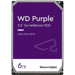 Hard Disk WD Purple 6TB SATA 3 5400RPM 256MB