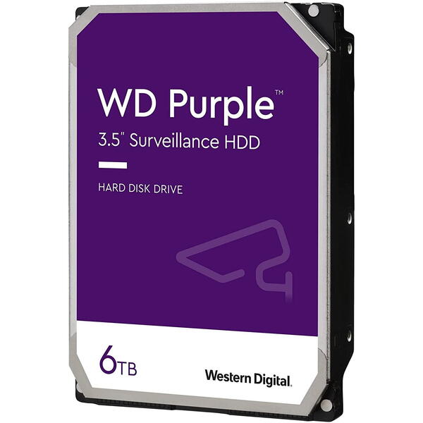 Hard Disk WD Purple 2TB SATA 3 5400RPM 256MB