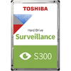 Hard Disk Toshiba S300 Surveillance 4TB 5400RPM 256MB