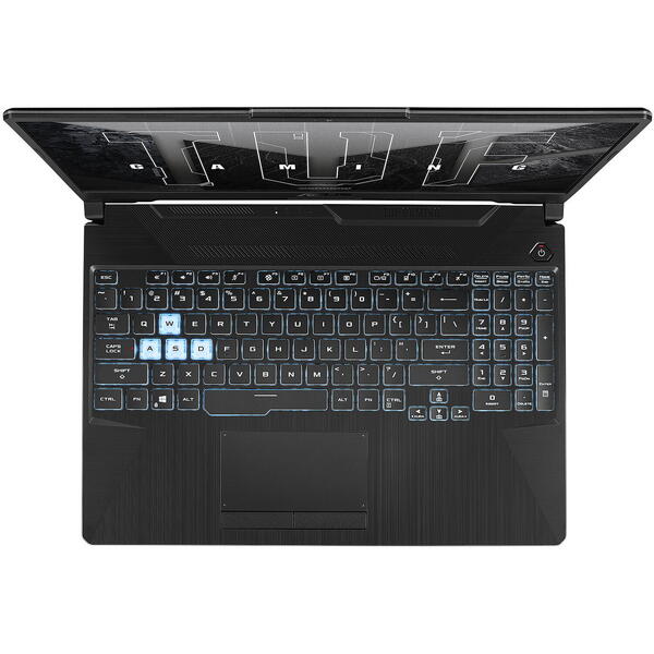 Laptop Asus TUF A15 FA506IC, 15.6 inch FHD 144Hz, Procesor AMD Ryzen 5 4600H, 16GB DDR4, 512GB SSD, GeForce RTX 3050 4GB, Graphite Black