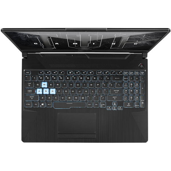 Laptop Gaming Asus TUF A15 FA506NF, 15.6 inch FHD 144Hz, AMD Ryzen 5 7535HS, 16GB DDR5, 512GB SSD, GeForce RTX 2050 4GB, Graphite Black