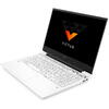 Laptop HP Victus 16-d1003nq, 16.1 inch FHD IPS 144Hz, Intel Core i7-12700H, 16GB DDR5, 512GB SSD, GeForce RTX 3060 6GB, Free DOS, Ceramic White