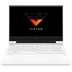 Laptop HP Victus 16-d1004nq, 16.1 inch FHD IPS 144Hz, Intel Core i7-12700H, 16GB DDR5, 512GB SSD, GeForce RTX 3060 6GB, Free DOS, Ceramic White