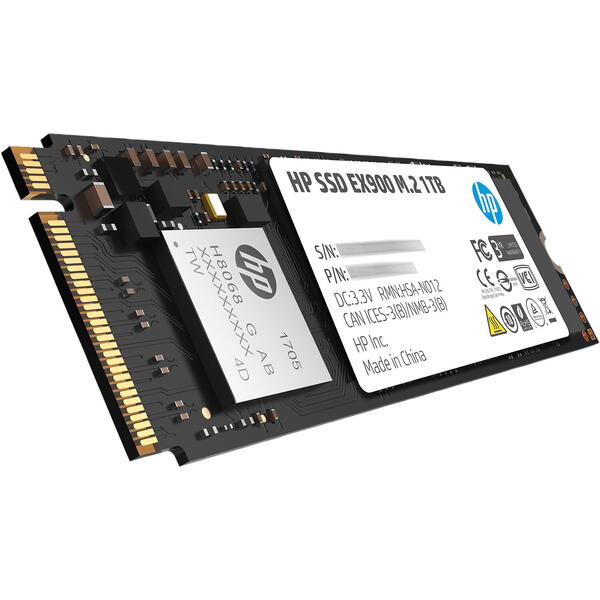 SSD HP EX900 250GB PCI Express 3.0 x4 M.2 2280