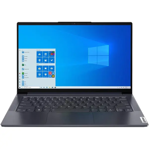 Ultrabook Lenovo Yoga Slim 7 14ITL05, 14 inch FHD IPS, Intel Core i5-1135G7, 16GB DDR4, 1TB SSD, Intel Iris Xe, Dark Moss, Aluminium