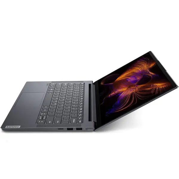 Ultrabook Lenovo Yoga Slim 7 14ITL05, 14 inch FHD IPS, Intel Core i5-1135G7, 16GB DDR4, 1TB SSD, Intel Iris Xe, Dark Moss, Aluminium