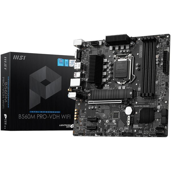 Placa de baza MSI B560M PRO-VDH WIFI Socket 1200