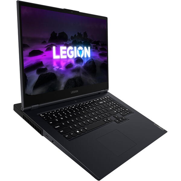 Laptop Lenovo Legion 5 17ITH6H, 17.3 inch FHD IPS 144Hz, Intel Core i5-11400H, 16GB DDR4, 256GB SSD + 1TB HDD, GeForce RTX 3050 4GB, Phantom Blue