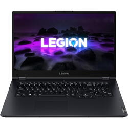 Laptop Lenovo Legion 5 17ITH6H, 17.3 inch FHD IPS 144Hz, Intel Core i5-11400H, 16GB DDR4, 256GB SSD + 1TB HDD, GeForce RTX 3050 4GB, Phantom Blue