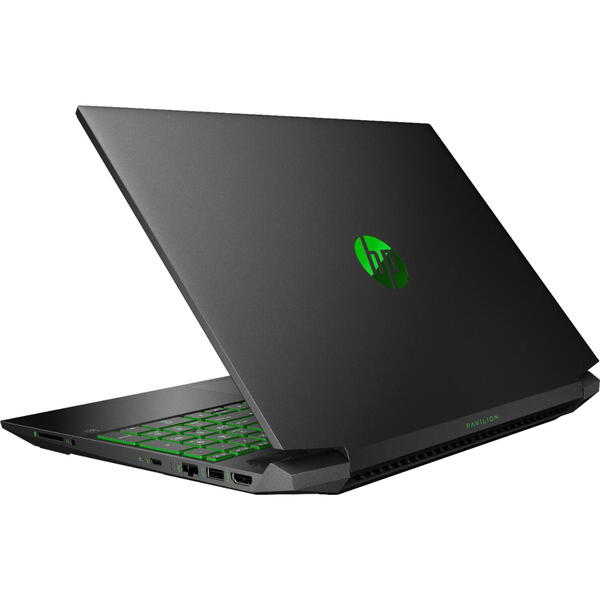 Laptop HP Pavilion 15-dk2103nq, 15.6 inch FHD IPS, Intel Core i5-11300H, 8GB DDR4, 256GB SSD, GeForce RTX 3050 4GB, Free DOS, Black