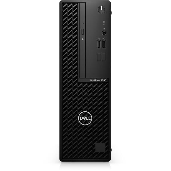 Sistem Brand Dell OptiPlex 3090 SFF, Intel Core i3-10105, 8GB RAM, 256GB SSD, Intel UHD 630, Windows 11 Pro, Negru