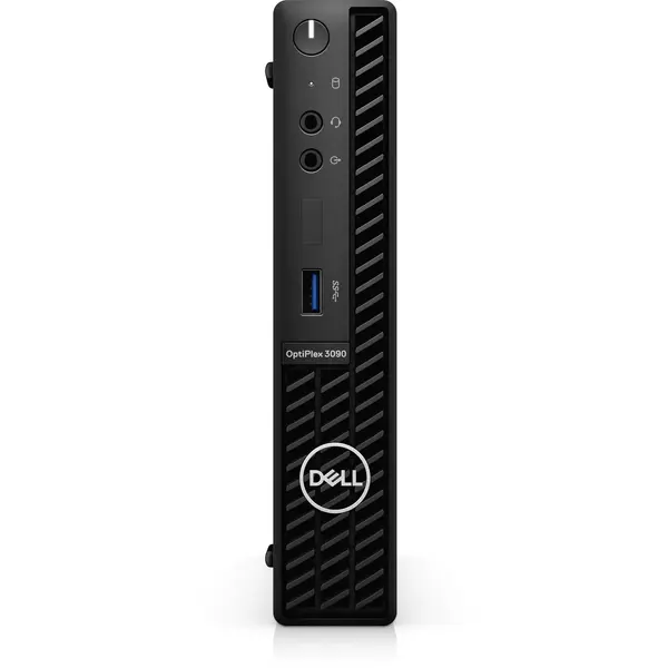 Sistem Brand Dell Optiplex 3090 MFF, Intel Core i5-10500T, 16GB DDR4, 256GB SSD, Intel UHD Graphics 630, Linux, Negru, 3Yr ProSupport