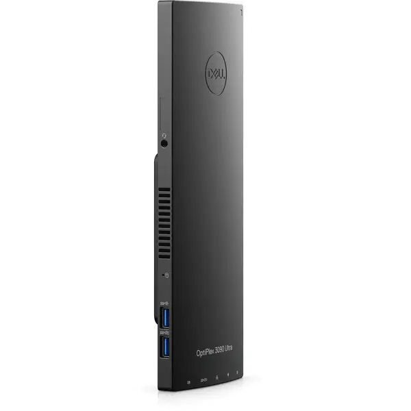 Mini PC Dell OptiPlex 3090 UFF, Intel Core i3-1115G4, 4GB RAM, 128GB SSD, Intel UHD Graphics, Windows 11 Pro, Negru