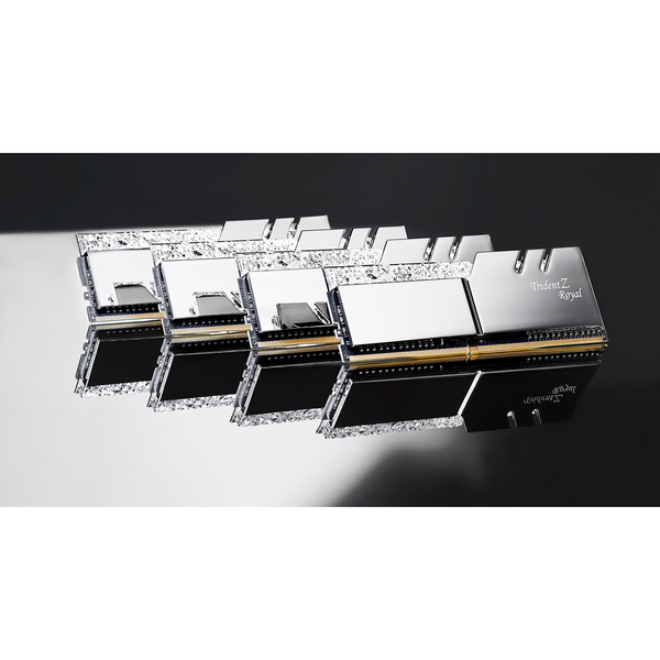 Memorie G.Skill Trident Z Royal Series 32GB DDR4 3200 MHz CL14 Kit Quad Channel