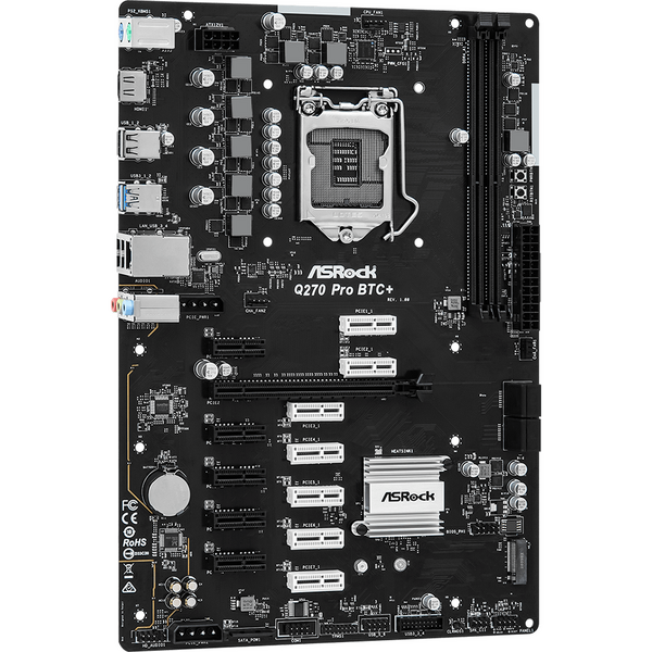 Placa de baza ASRock Q270 Pro BTC+ Socket 1151