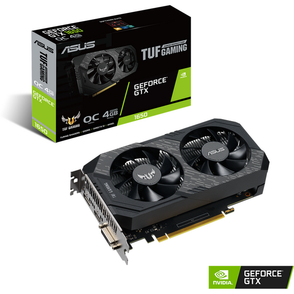 Placa video Asus GeForce GTX 1650 TUF Gaming O4G 4GB GDDR5 128 bit