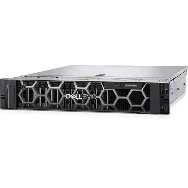 Server Brand Dell PowerEdge R550 2U, Procesor Intel® Xeon® Silver 4310 2.1GHz Ice Lake, 16GB RDIMM RAM, 1x 480GB SSD, PERC H755, 8x Hot Plug LFF