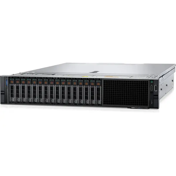 Server Brand Dell PowerEdge R550 2U, Intel Xeon Silver 4310 2.1GHz, 16GB RDIMM RAM, 1x 480GB SATA 6G SSD, PERC H355, 8x Hot Plug LFF