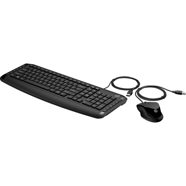 Kit Tastatura si Mouse HP Pavilion 250 - Tastatura, USB, Black + Mouse Optic, USB, Black