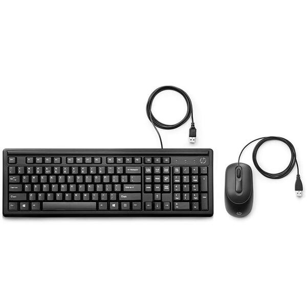 Kit Tastatura si Mouse HP Wired Combo