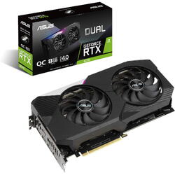 Placa video Asus GeForce RTX 3070 DUAL O8G LHR 8GB GDDR6 V2 256 bit