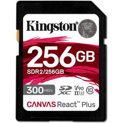 Kingston Canvas React Plus SDXC 256GB Class 10