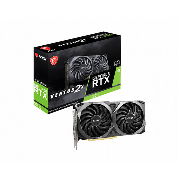 Placa video MSI GeForce RTX 3060 VENTUS 2X LHR 12GB GDDR6 192 bit