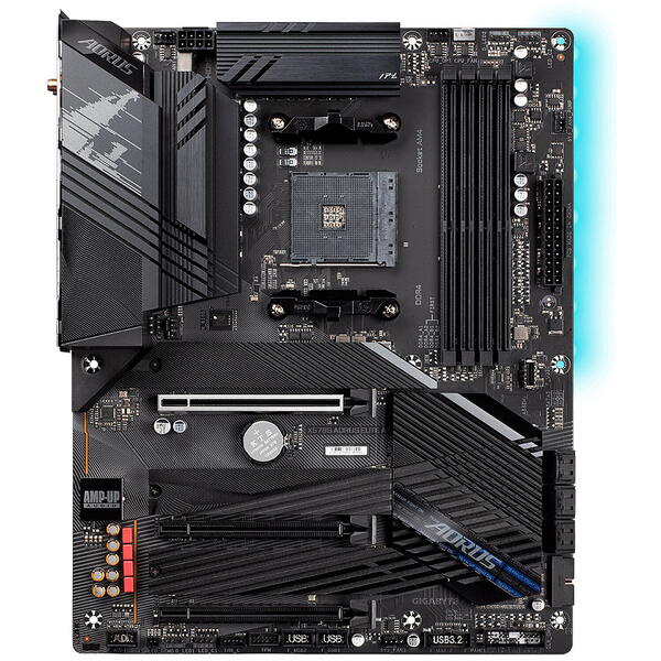 Placa de baza Gigabyte X570S AORUS ELITE AX Socket AM4