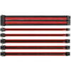 Cabluri extensie Thermaltake TtMod Mesh-uite negru cu rosu