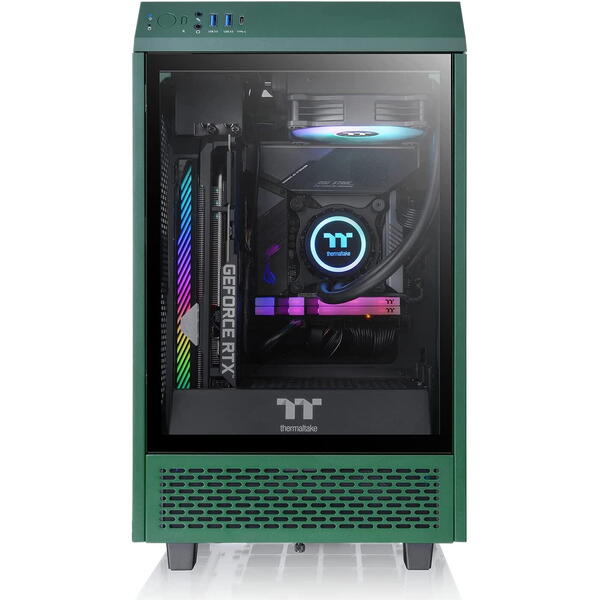 Carcasa Thermaltake The Tower 100 Racing Green