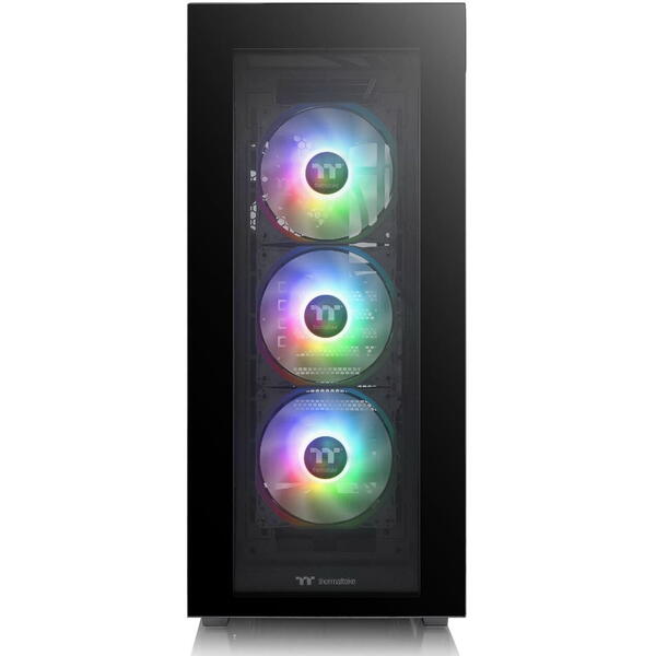 Carcasa Thermaltake Divider 500 Tempered Glass aRGB Black