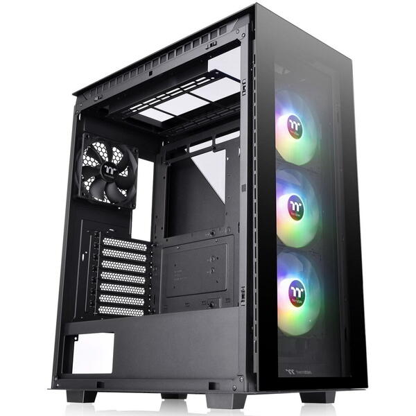 Carcasa Thermaltake Divider 500 Tempered Glass aRGB Black