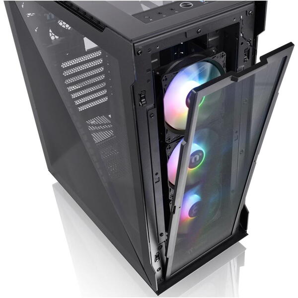 Carcasa Thermaltake Divider 500 Tempered Glass aRGB Black