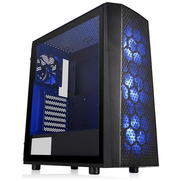 Carcasa Thermaltake Versa J24 Tempered Glass  RGB